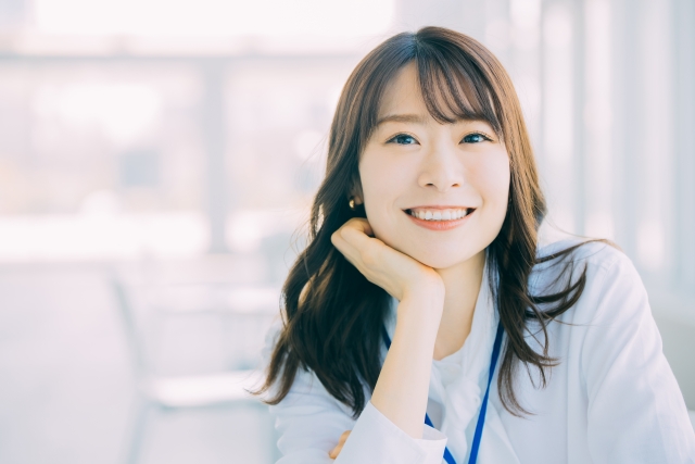 歯の綺麗な女性